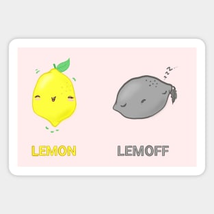 Lemon Lemoff Magnet